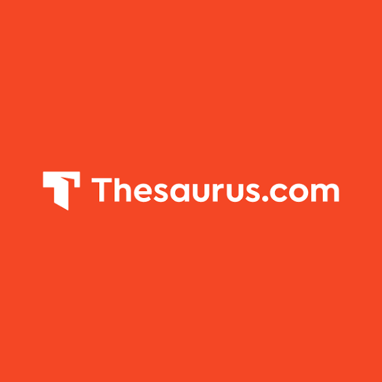 Screenshot of the Thesaurus.com website