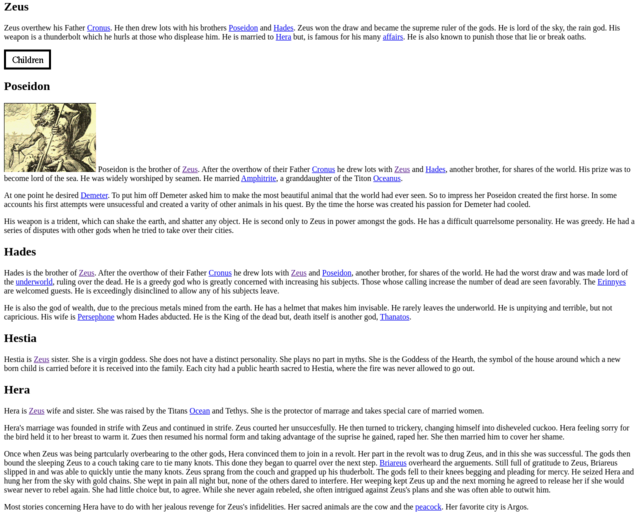Screenshot of the http://www.desy.de/gna/interpedia/greek_myth/olympian.html#Zeus website
