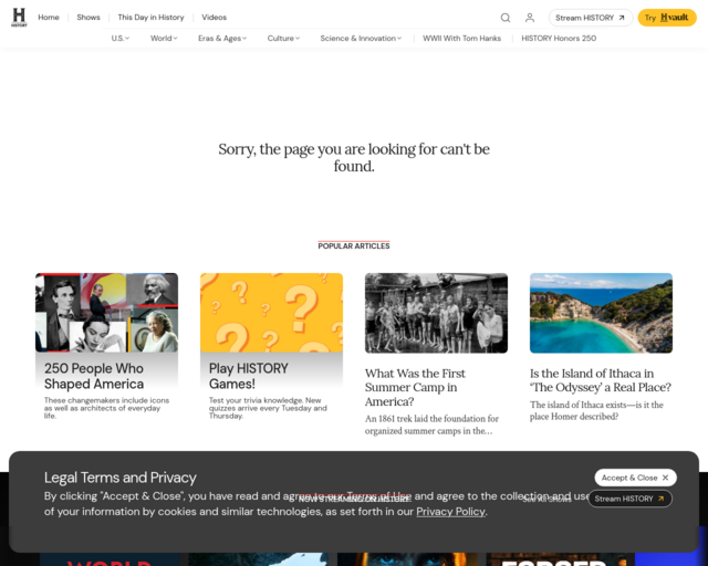 Screenshot of the http://www.history.com/topics/great-depression/photos website
