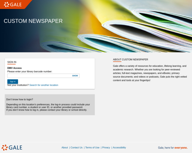 Screenshot of the NY Times (alternative link) website