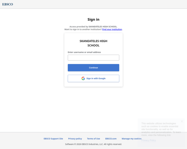 Screenshot of the Flipster Digital Magazines website