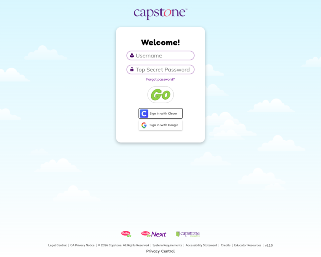 Screenshot of the PebbleGo Next Health website