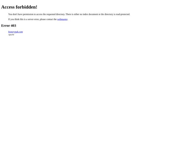 Screenshot of the Fourteen Points of Quaid-i-Azam [Mohammed Ali Jinnah] website