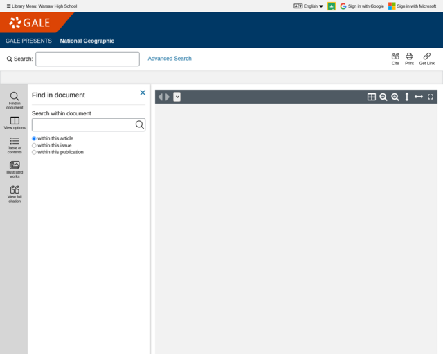 Screenshot of the Catherine the Great (Zwingle and Brimberg) website