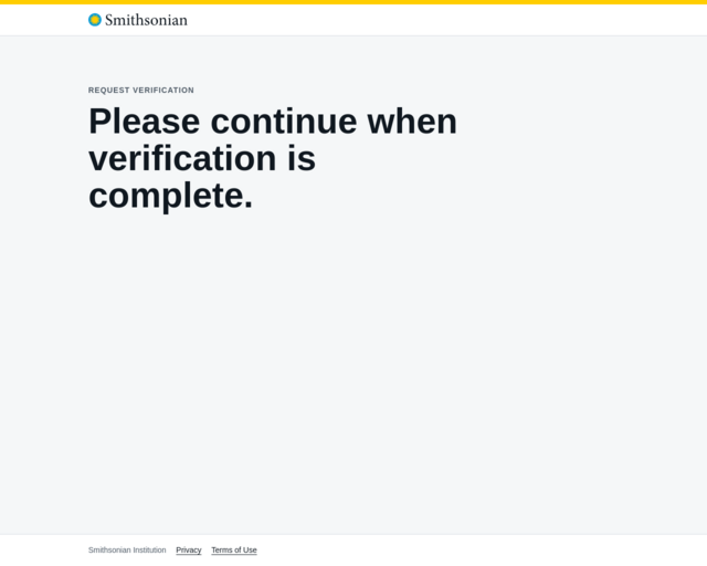 Screenshot of the Smithsonian Institution - National Museum of Natural History - Global Volcanism Program website