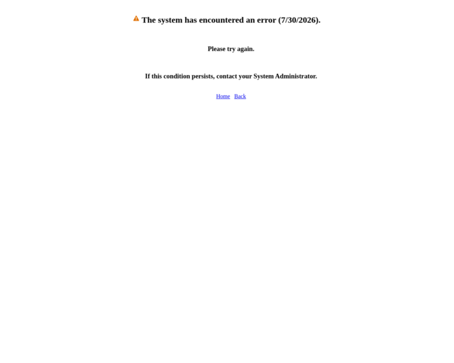 Screenshot of the OPAC website