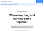 Google Classroom : Image link to Google Classroom