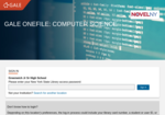 Gale OneFile: Computer Science: Provides access to business and technical publications in the computer, electronics, and telecommunications industries. Image link to Gale OneFile: Computer Science