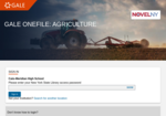 Image link to Gale: Agriculture