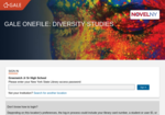 Gale Diversity Studies: Access a range of periodical content to explore cultural differences, contributions, and influences in the global community. Image link to Gale Diversity Studies