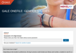 Gale Gender Studies: Discover balanced coverage of topics related to gender studies, family and marital issues, and more. Image link to Gale Gender Studies