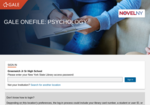 Gale Psychology: Find authoritative periodical content supporting research in all fields of psychology. Image link to Gale Psychology