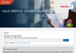 Gale Vocations & Careers: Research a vocation, find an appropriate institution of learning, and get assistance on job searches and maintaining a career. Image link to Gale Vocations & Careers