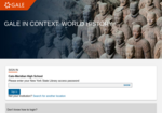 Image link to Gale: World History