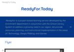 Image link to ReadyFor.Today (STEAM Online Catalog for Teachers)