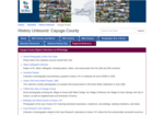 History Unbound: Cayuga County: This is a collection of various types of resources that focus on various historical events and figures from Auburn. Click on the links to access the resources. Image link to History Unbound: Cayuga County