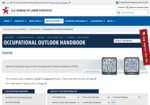 Image link to US BLS Occupational Outlook Handbook