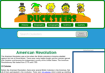 Image link to Ducksters American Revolution