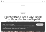 Spartacus Slave Revolt: Image link to Spartacus Slave Revolt